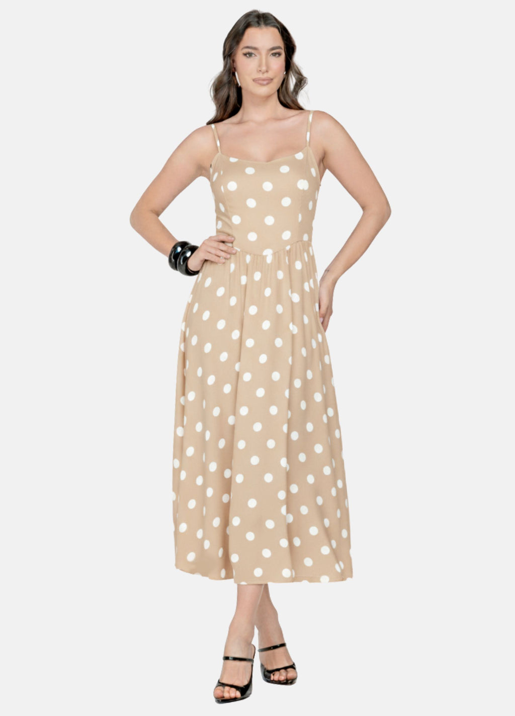 VESTIDO MIDI MARCELA POA