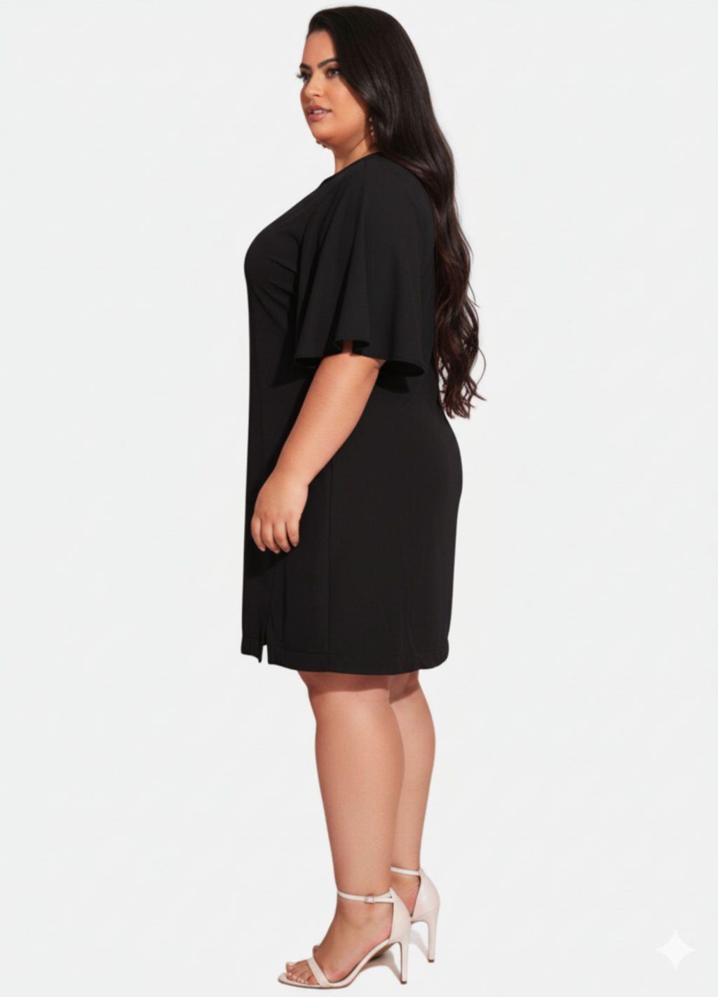 VESTIDO DECOTE PLUS SIZE