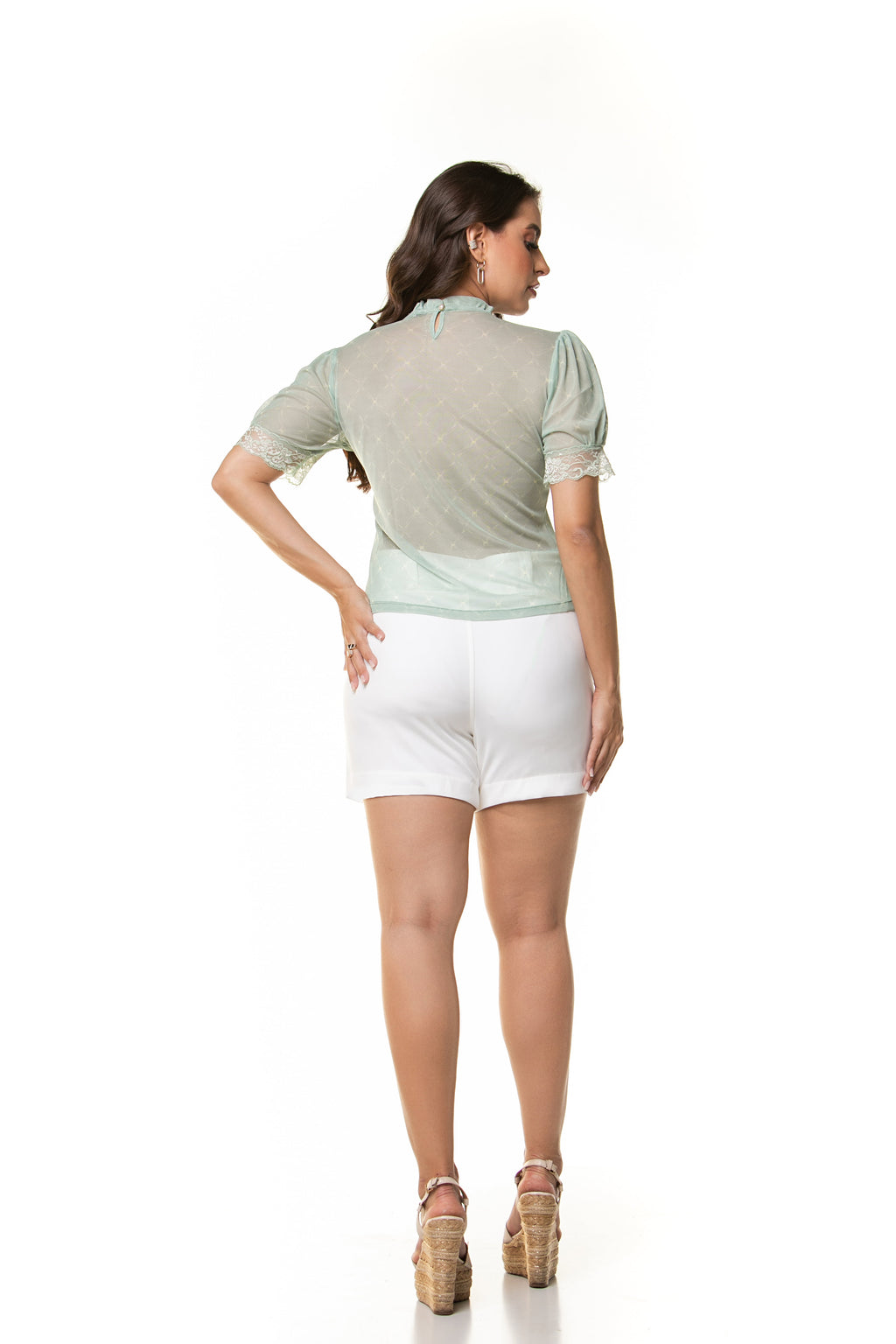 T-SHIRT TULE C/ ESTAMPA LOCALIZADA