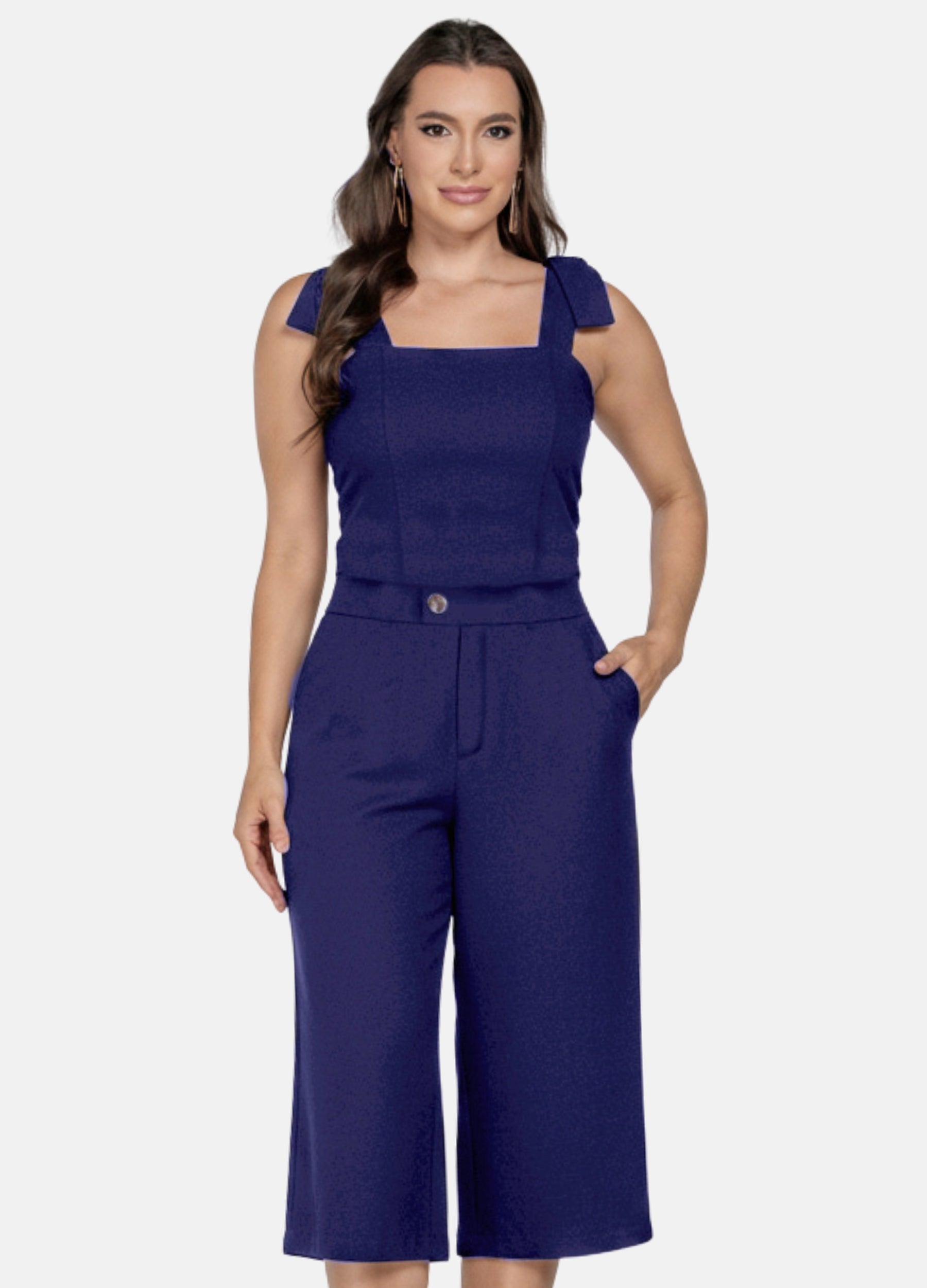 CONJUNTO NORMA BERMUDA E BLUSA