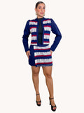 CONJUNTO FEMININO SHORT E CASACO