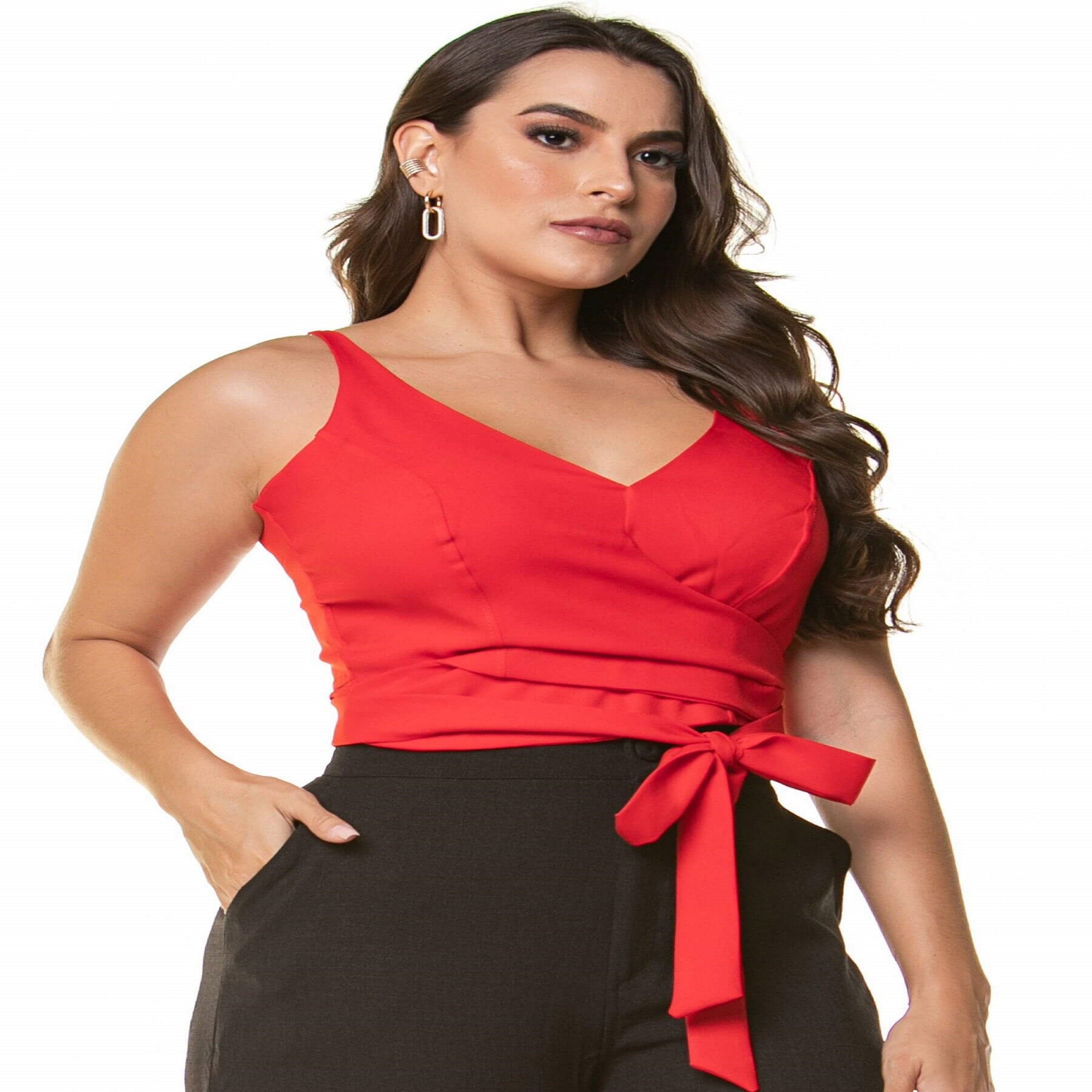 CROPPED COM  AMARRACAO