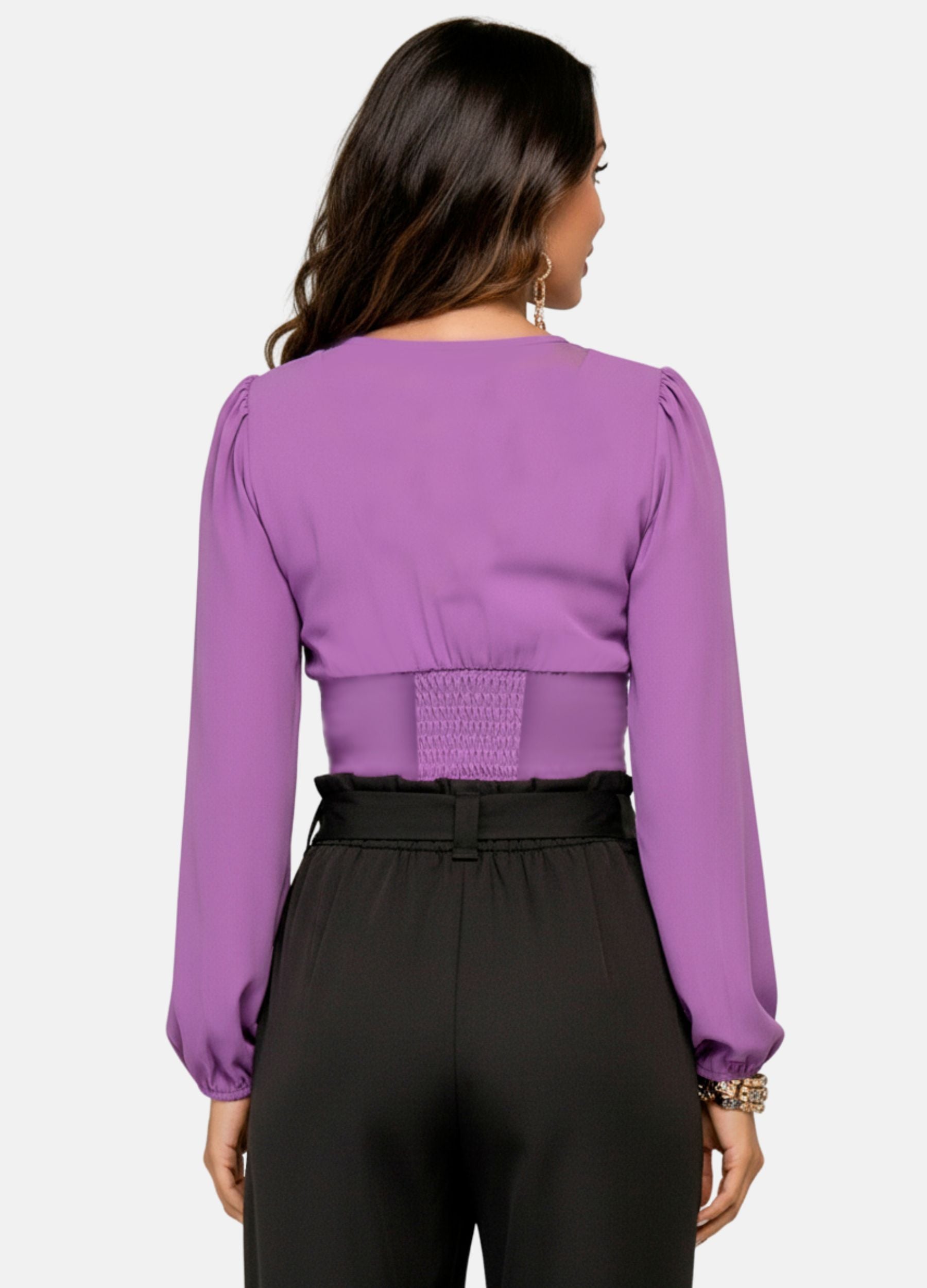 BLUSA C/ CÓS E BOTÕES