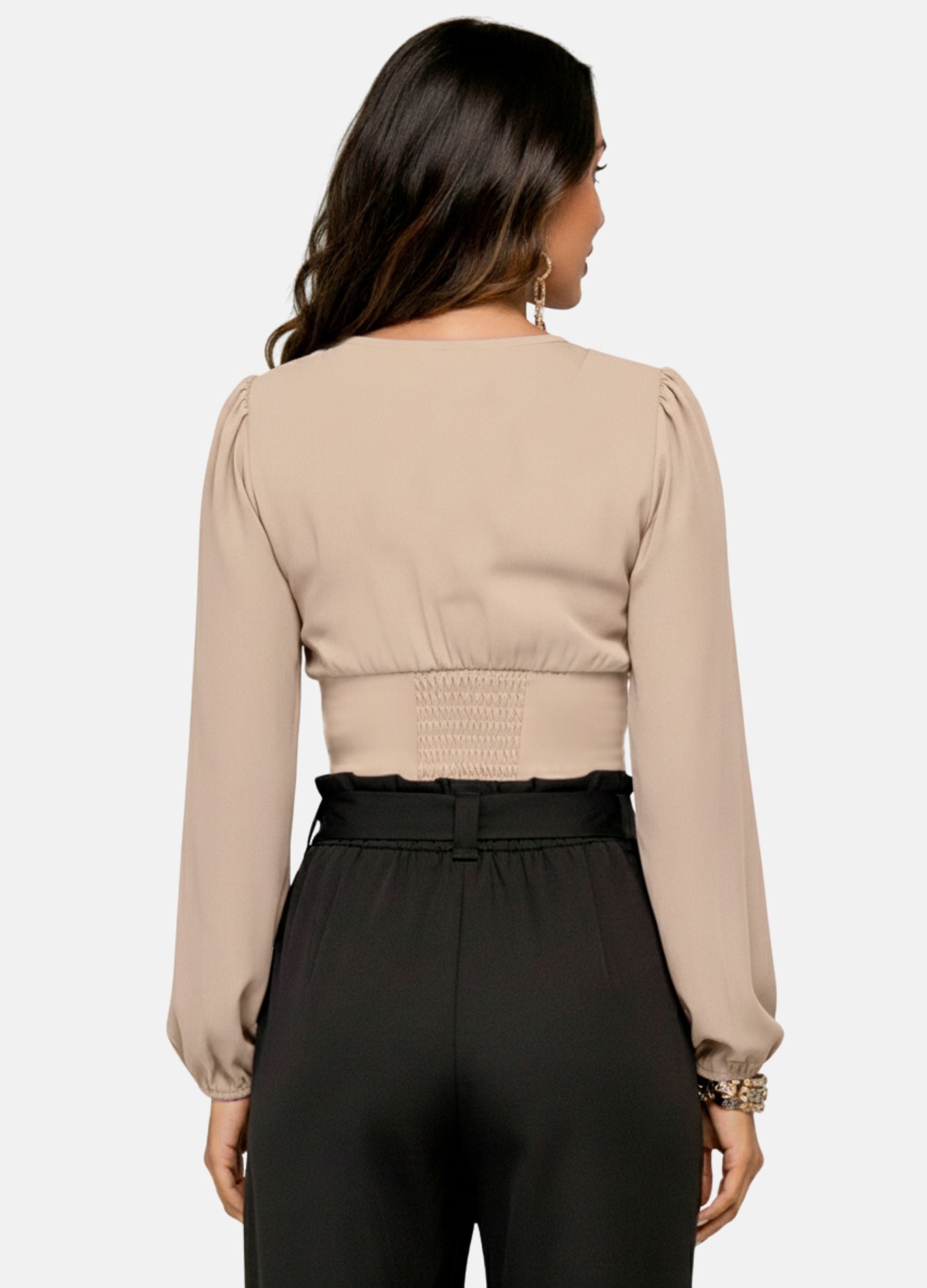 BLUSA C/ CÓS E BOTÕES