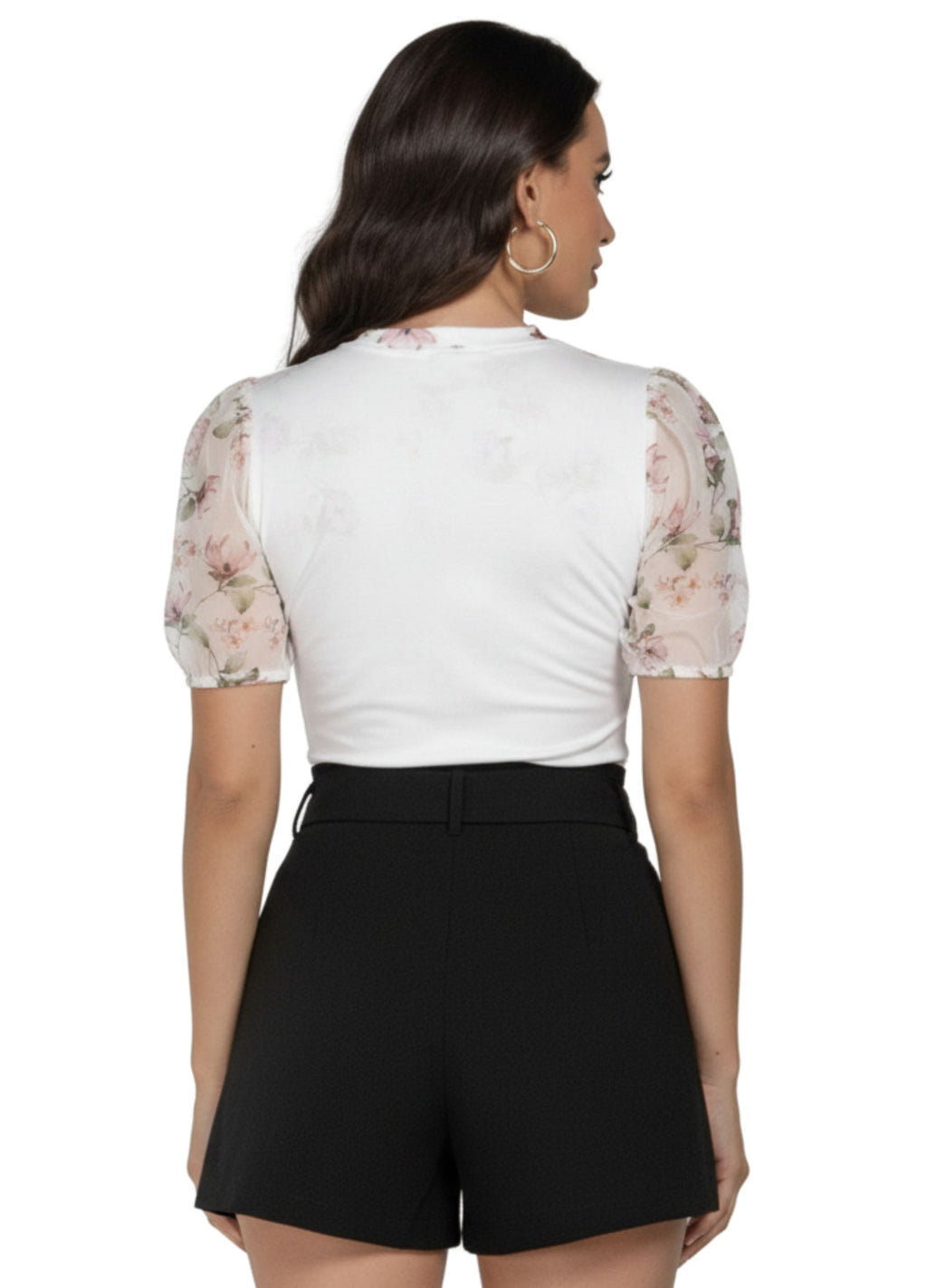 T-SHIRT FEMININA COM ESTAMPA