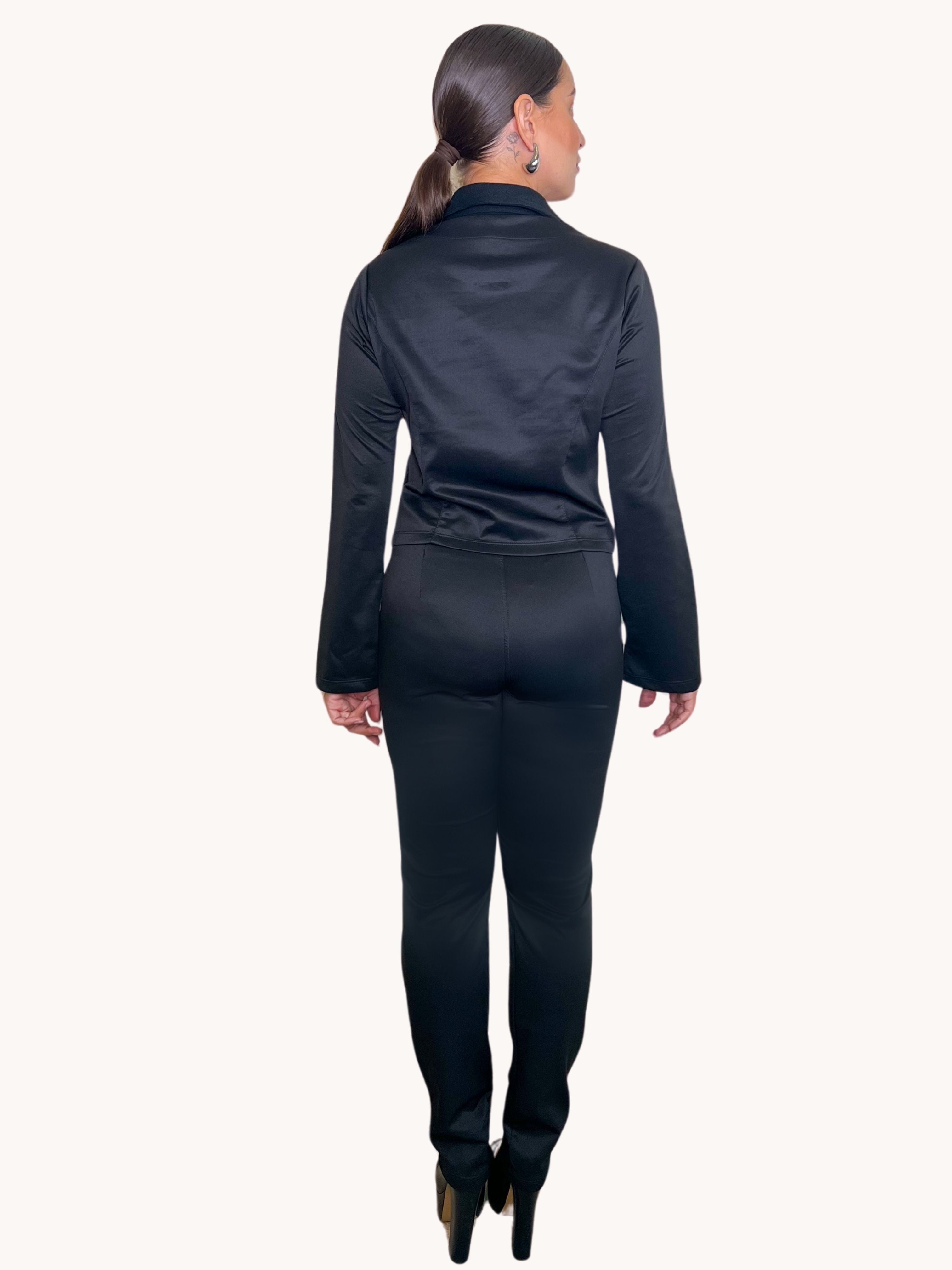 CALÇA FEMININA SKINNING RISCA DE GIZ