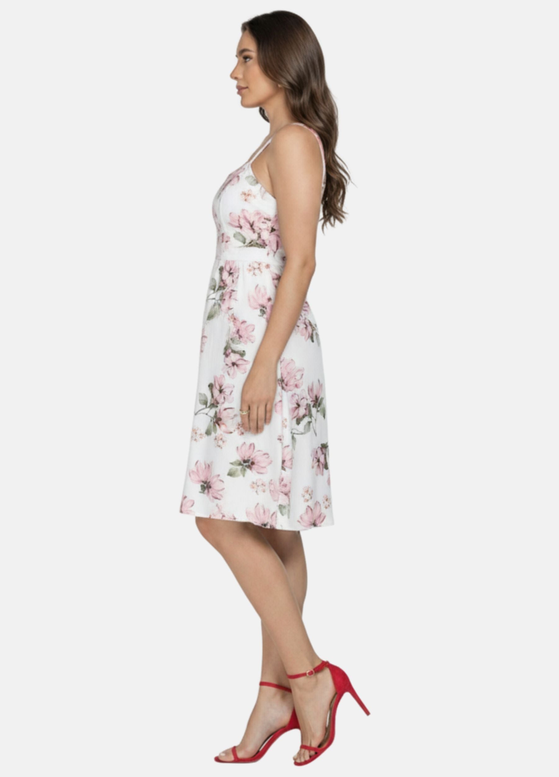 VESTIDO CURTO ESTAMPA FLORAL