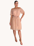 VESTIDO CURTO OMBRO A OMBRO